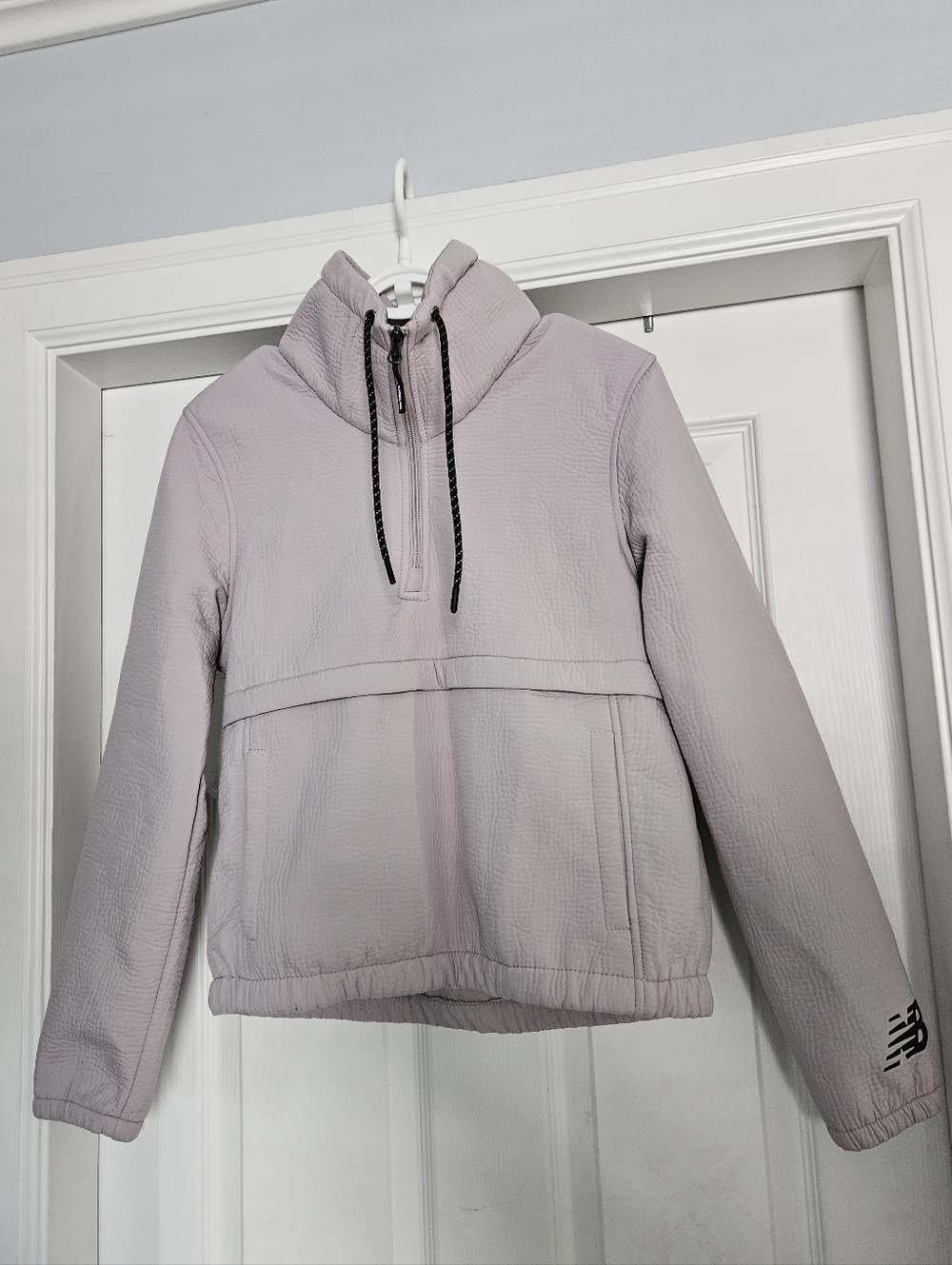 New Balance Pale Purple Quilted Pullover Jacket - Women's